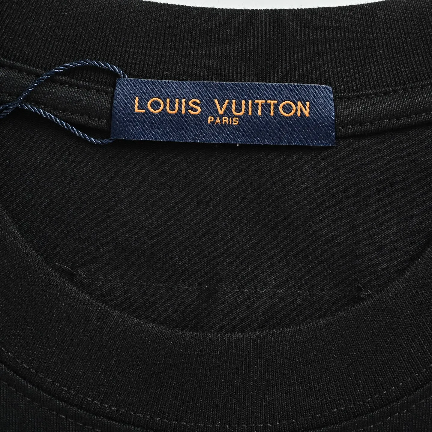 Louis Vuitton/Louis Vuitton small label silicone printed letters round neck short sleeves